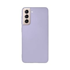 Silikona apvalks priekš Samsung Galaxy S21 Ultra (6,8″) – Gaiši violets cena un informācija | Telefonu vāciņi, maciņi | 220.lv
