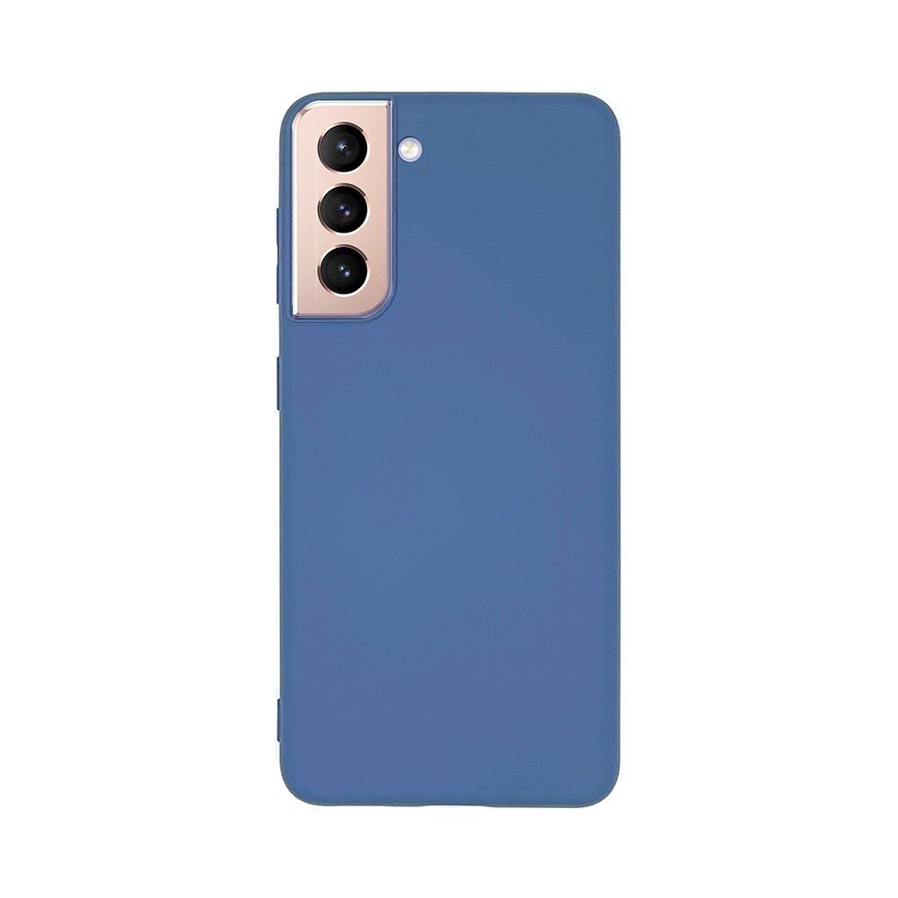 Silikona apvalks priekš Samsung Galaxy S21 (6,2″) – Zils цена и информация | Telefonu vāciņi, maciņi | 220.lv