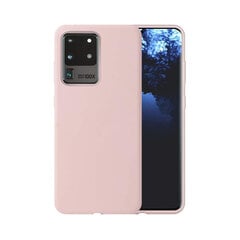 Силиконовый чехол для Samsung Galaxy S20 Ultra (6,9″) — Розовый цена и информация | Чехлы для телефонов | 220.lv