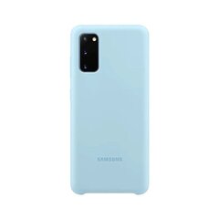 Silikona apvalks priekš Samsung Galaxy S20+ (6,7″) – Gaiši zils cena un informācija | Telefonu vāciņi, maciņi | 220.lv