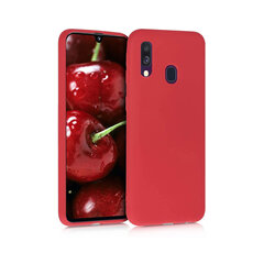 Силиконовый чехол для Samsung Galaxy A40 (5,9″) — Красный цена и информация | Чехлы для телефонов | 220.lv