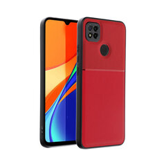 Forcell NOBLE аpvalks priekš Xiaomi Redmi 9C (6,53”) – Sarkans cena un informācija | Telefonu vāciņi, maciņi | 220.lv