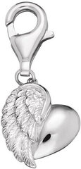 Серебряный кулон в виде сердца с сердечком Engelsrufer, ERC-HEARTWING цена и информация | Браслеты | 220.lv
