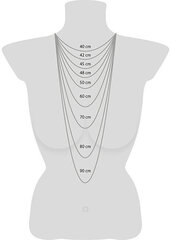 Серебряное колье Engelsrufer с фианитами, ERN-80-LILMOONZ цена и информация | Украшения на шею | 220.lv