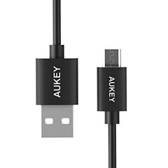 AUKEY CB-D03 OEM ātra ātrā uzlāde mikro USB-USB | 0,3 m | 2.4A | 480 Mbps cena un informācija | Savienotājkabeļi | 220.lv