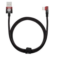 Baseus MVP 2 Lightning 1m 20W cable - (black-red) cena un informācija | Savienotājkabeļi | 220.lv
