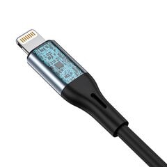 Vipfan L05 Lightning to mini jack 3.5 мм AUX cable, 1 м (gray) цена и информация | Кабели для телефонов | 220.lv