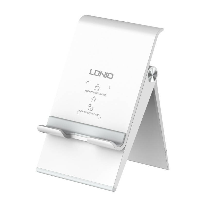 Stand holder LDNIO MG07 for phone (white) цена и информация | Auto turētāji | 220.lv