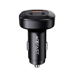 Автомобильная зарядка Acefast B3 66W 2xUSB-C+USB-A, черная цена и информация | Зарядные устройства для телефонов | 220.lv