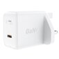 Acefast GaN wall charger (UK plug) USB Type C 30W, Power Delivery, PPS, Q3 3.0, AFC, FCP white (A24 UK white) cena un informācija | Lādētāji un adapteri | 220.lv