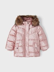 Name IT детская куртка 160г 13192481*01, серо-розовый цена и информация | Куртки, пальто для девочек | 220.lv