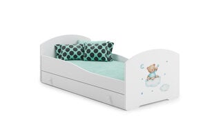 Bērnu gulta Pepe Teddy Bear and Cloud 160x80cm cena un informācija | Bērnu gultas | 220.lv
