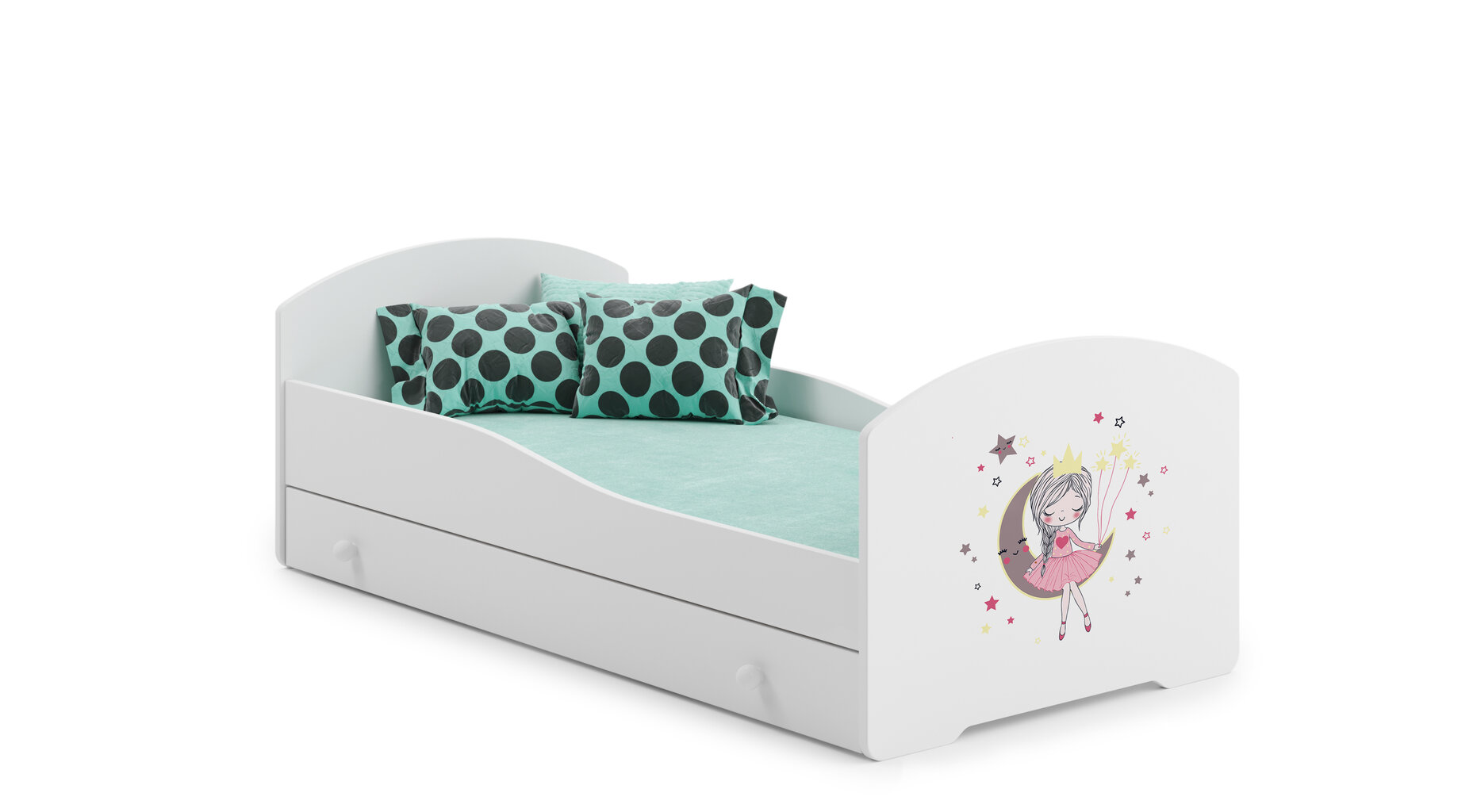 Bērnu gulta Pepe Sleeping Princess 160x80cm cena un informācija | Bērnu gultas | 220.lv