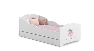 Bērnu gulta Ximena Girl with Wings 140x70cm cena un informācija | Bērnu gultas | 220.lv