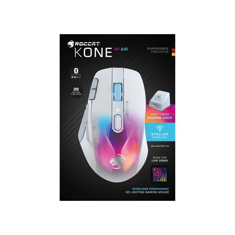 Roccat Kone XP Air cena un informācija | Peles | 220.lv