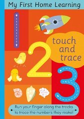 Touch and Trace 123: Run your fingers along the tracks and trace the letters they make cena un informācija | Grāmatas mazuļiem | 220.lv