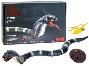 Tālvadības vadāma čūska - kobra, melna cena un informācija | Rotaļlietas zēniem | 220.lv