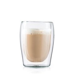 Dubulta stikla krūzes Cappuccino, 2 gab. цена и информация | Стаканы, фужеры, кувшины | 220.lv