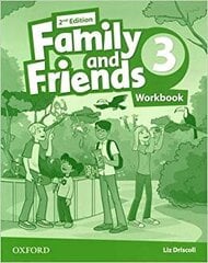 Family and Friends (2nd) 3 Workbook цена и информация | Учебный материал по иностранным языкам | 220.lv