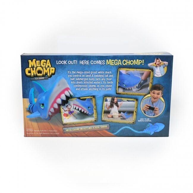 Radiovadāms haizivs Mega Chomp цена и информация | Rotaļlietas zēniem | 220.lv