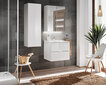 Vannas istabas komplekts Sofia, baltas krāsas cena un informācija | Vannas istabas mēbeļu komplekti | 220.lv