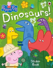 Peppa Pig: Dinosaurs! Sticker Book cena un informācija | Grāmatas mazuļiem | 220.lv