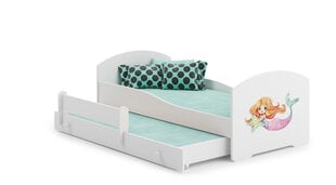 Bērnu gulta Pepe II Mermaid with a Star 160x80cm cena un informācija | Bērnu gultas | 220.lv