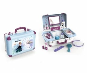 Skaistumkopšanas salona komplekts čemodāns Smoby Frozen Disney, 13 aksesuāri цена и информация | Игрушки для девочек | 220.lv