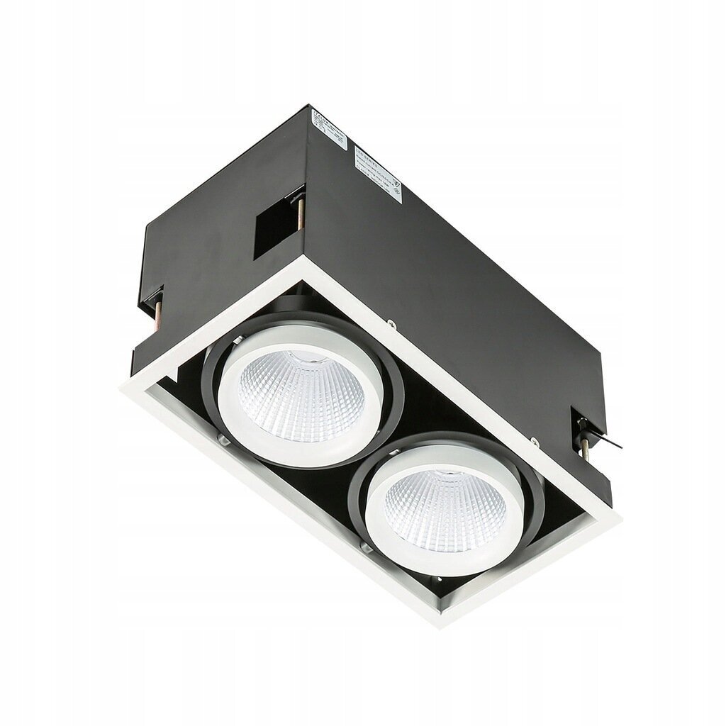 Iebūvējams gaismeklis Italux Vertico DOUBLE GL7108- цена и информация | Iebūvējamās lampas, LED paneļi | 220.lv