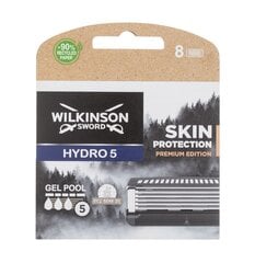 Skūšanās galviņas Wilkinson Hydro5 Skin Protection Premium Edition, 8 gab. cena un informācija | Skūšanās piederumi, kosmētika | 220.lv