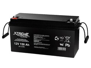 Svina akumulators 12V 150Ah XTREME цена и информация | Аккумуляторы | 220.lv
