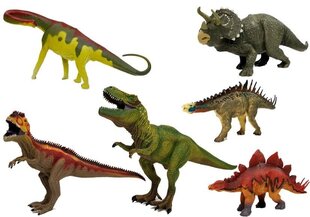 Dinozauru figūriņu komplekts "Dinosaurs Model", 6 gab. cena un informācija | Rotaļlietas zēniem | 220.lv