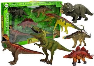 Dinozauru figūriņu komplekts "Dinosaurs Model", 6 gab. cena un informācija | Rotaļlietas zēniem | 220.lv