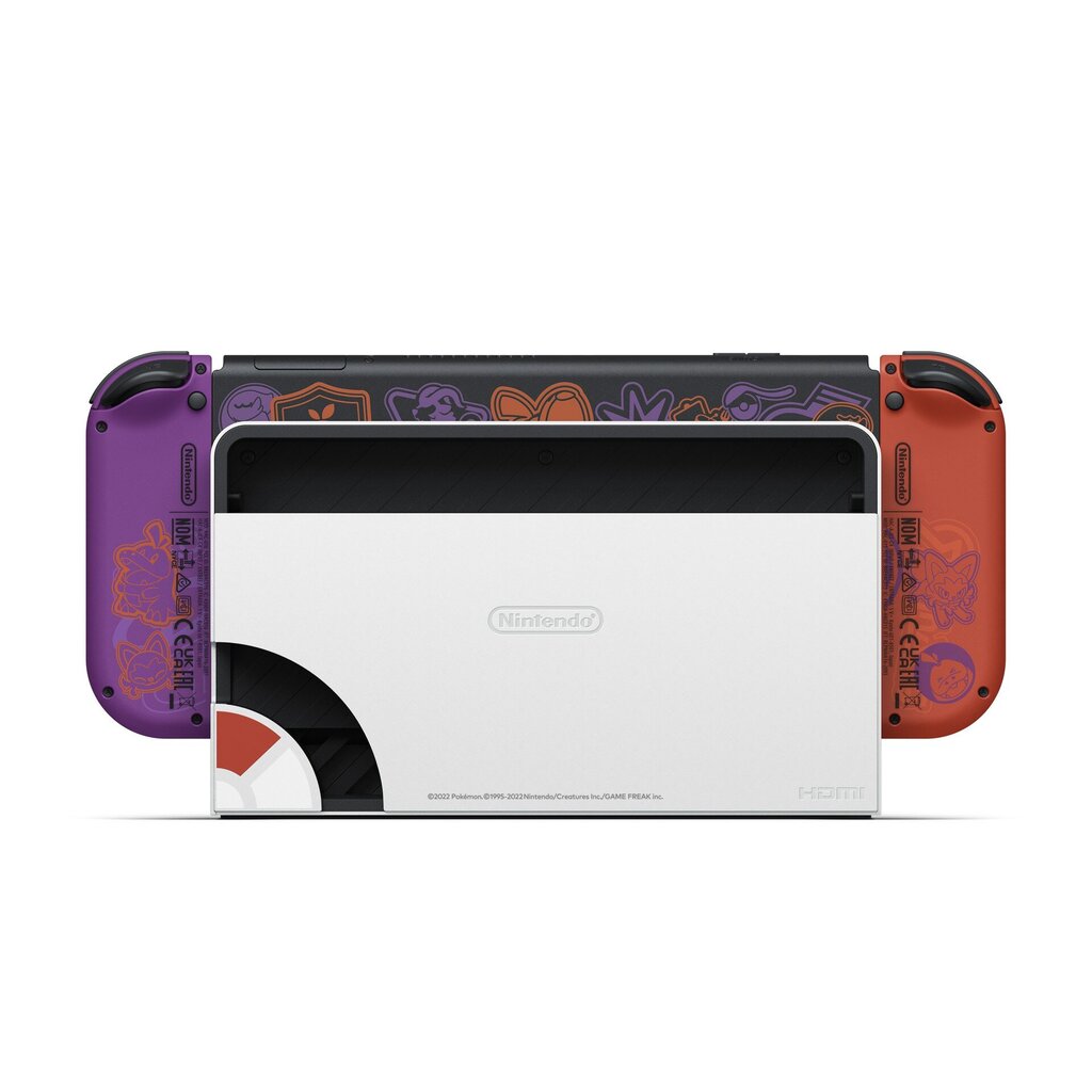 Nintendo Switch OLED Pokémon Scarlet & Violet Edition цена и информация | Spēļu konsoles | 220.lv