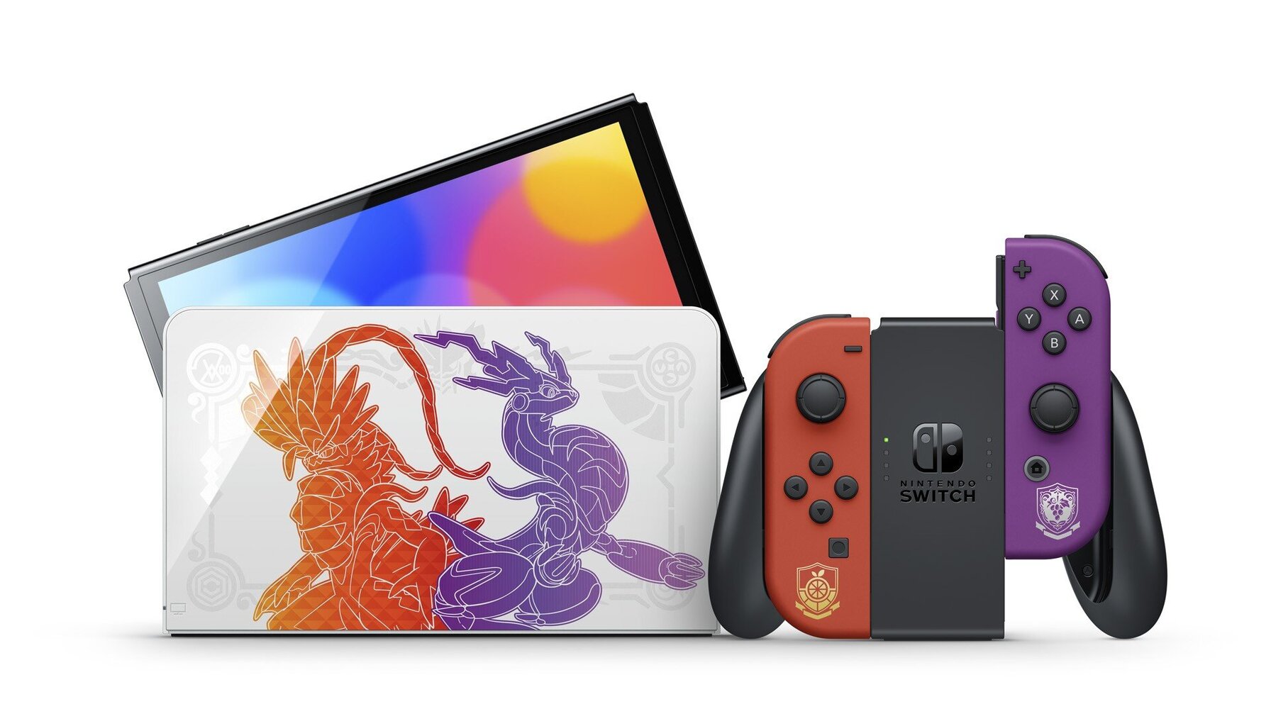 Nintendo Switch OLED Pokémon Scarlet & Violet Edition cena un informācija | Spēļu konsoles | 220.lv