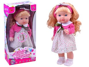Интерактивная кукла - малышка MayMay, розовая цена и информация | Игрушки для девочек | 220.lv