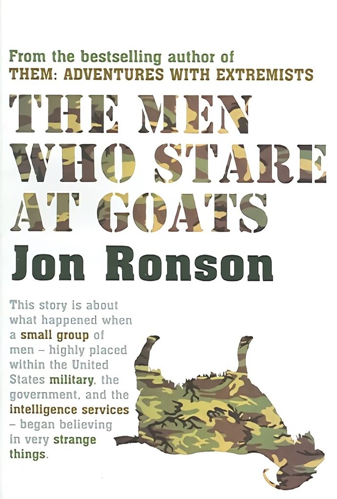 Men Who Stare At Goats Unabridged edition cena un informācija | Fantāzija, fantastikas grāmatas | 220.lv