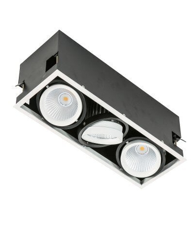 Padziļināta lampa Italux Vertico Triple GL7108-3/3X18W3000KWH+BL цена и информация | Iebūvējamās lampas, LED paneļi | 220.lv