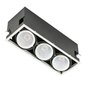 Padziļināta lampa Italux Vertico Triple GL7108-3/3X18W3000KWH+BL цена и информация | Iebūvējamās lampas, LED paneļi | 220.lv