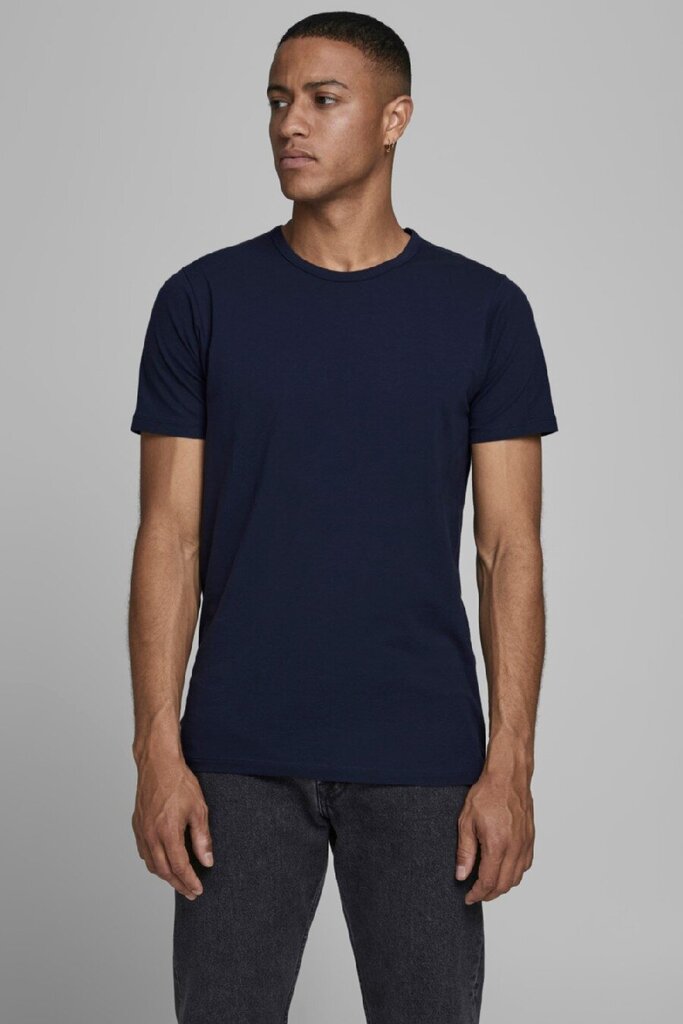 T-krekls JACK &amp; JONES 12058529NAVYBLUE-S cena un informācija | Vīriešu T-krekli | 220.lv