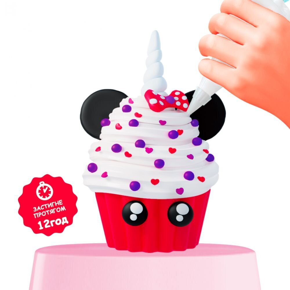 Radošais komplekts Modelēšanas plastalīns - Mousecorn Cupcake 5+ gadi цена и информация | Attīstošās rotaļlietas | 220.lv