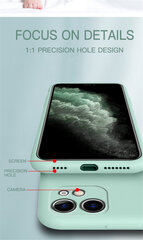 Silikona apvalks priekš iPhone 11 Pro Max (6,5″) – Balts cena un informācija | Telefonu vāciņi, maciņi | 220.lv