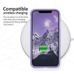 Silikona apvalks priekš iPhone 11 Pro (5,8″) – Gaiši violets cena un informācija | Telefonu vāciņi, maciņi | 220.lv