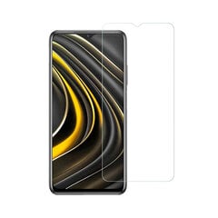 Aizsargstikls 9H priekš Xiaomi Poco M3 (6,53″) cena un informācija | Ekrāna aizsargstikli | 220.lv
