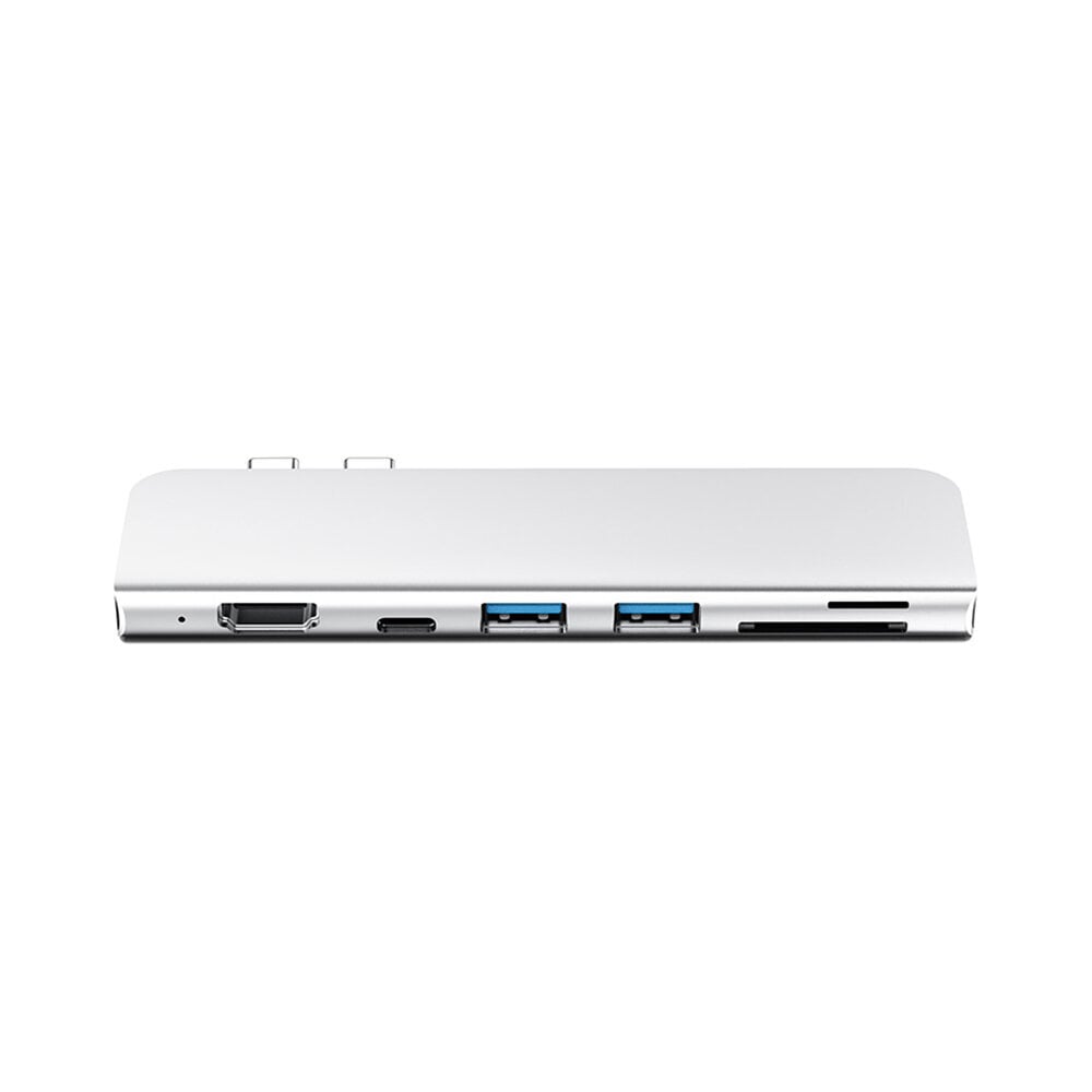 Adapteris 7 in 2 TB Hub Pro Edition (MacBook) – Sudrabs cena | 220.lv