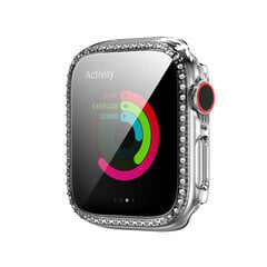 Чехол Crystal для Apple Watch — Прозрачный 44mm цена и информация | Аксессуары для смарт-часов и браслетов | 220.lv
