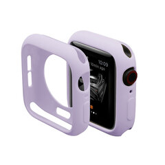 Силиконовый чехол для Apple Watch – Фиолетовый 44mm цена и информация | Аксессуары для смарт-часов и браслетов | 220.lv