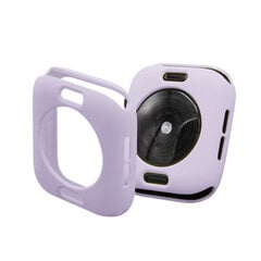 Силиконовый чехол для Apple Watch – Фиолетовый 44mm цена и информация | Аксессуары для смарт-часов и браслетов | 220.lv