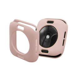 Силиконовый чехол для Apple Watch — Розовое Золото 44mm цена и информация | Аксессуары для смарт-часов и браслетов | 220.lv