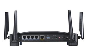 Linksys WRT1900ACS wireless router Gigabit Ethernet Dual-band (2.4 GHz / 5 GHz) 4G Black, Blue cena un informācija | Rūteri (maršrutētāji) | 220.lv